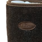 LL Bean Women 9 M Mukluk Winter Boots Brown Fleece Lined Faux Fur Faux Calf Hair Photo 1