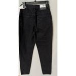 MOTHER SNACKS High Waisted Twizzy Skimp In Smacking Good Sz 23 Black Straight Photo 7