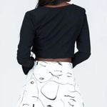 Princess Polly FACE TO FACE MINI SKIRT WHITE nwot size 2 SOLD OUT Photo 1