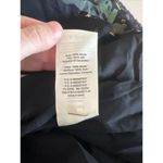 Wilfred Aritzia  Floral Pleated Belted Black Floral Mini Dress Size XXS Photo 9