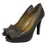 Nine West  Peep Toe Oxford style Chunky Heels Size 8 D17 Photo 0