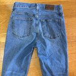 Madewell  Cali Demi Boot Coastal Cowgirl Western Preppy Ankle Raw Hem Jeans 27 Photo 4