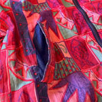 The La Costa Spa Vintage 80s/90s Multicolor Windbreaker Jacket S Unisex Pink Photo 6