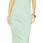 Norma Kamali . Diana Midi Stretch One Shoulder Dress Photo 0