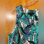 Talbots Giraffe Shift Dress All-Over Animal Print Safari Travel Sleeveless 6 Photo 4
