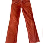 J.Crew Y2K favorite fit low rise straight leg salmon colored corduroy pants 25S Photo 0
