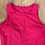 ANDIE Malibu One Piece Swimsuit Ribbed Fabric Cherry Red size XL NWT Photo 2