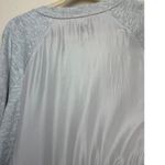 Acne Studios  Grey Hobie Crop Sweatshirt with Silk Back Sz. S Photo 5
