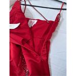 NWT Precious Formals Beaded Sequined Evening Prom Gown Dress Ball Gown Sz 10 Red Photo 10