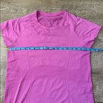 Lululemon Run Swiftly Short Sleeve Pink T-Shirt Size M Photo 4