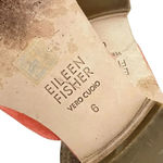 Eileen Fisher Dion Suede Mule Persimmon Slip Ons Lightly Padded Shoes Coral 6 Photo 6