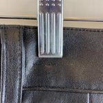 Cara Santana x Apt.9 New Black Vegan Leather High Rise Cargo Pants A149 Size 10 Photo 9