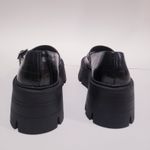 ASOS Design Black Platform Y2K Style Chunky Heels Shoes Lug Sole Photo 7