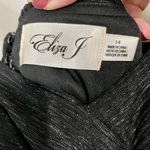 Eliza J Women’s Spaghetti Strap Sparkly Jumpsuit w/ Bow Black Size 14 NWT FLAW Photo 19