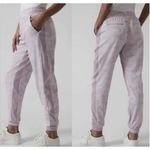 Athleta Brooklyn Lined Camo Jogger Lavender Purple Women 2 Athletic Athleisure Photo 1
