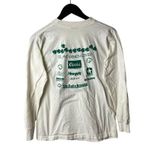 Urban Outfitters Tom Sullivan's St Patrick's Day T Shirt 1984 Vintage 80s Cream Small Solid Logo Photo 2