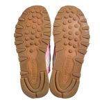 Reebok  Pink and Cream Retro Sneakers with Gum Sole Photo 7