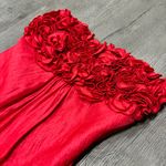 Strapless Red Dress Photo 1