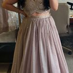 Lashkaara Periwinkle Lehenga Choli With Dupatta Purple Size L Photo 1