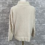 Maurice's  Cream Cable Knit Turtleneck Sweater Photo 2