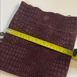 Free People  Burgundy Suede Crossbody Photo 7
