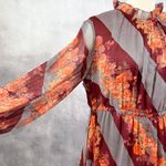 Soft Surroundings  Dress Women Large Handkerchief Bohemian Folk Fairy Floral Midi Photo 2