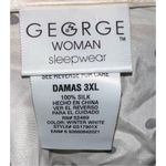 Women’s Silk Pajama Pjs Set Tank & Capris Ivory/Cream 3X Size undefined Photo 12