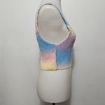 Urban Outfitters UO Out From Under Pastel Striped Sherbert Sweater Tank Size Large Photo 3