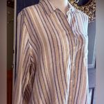 Banana Republic  The Oversized Linen Shirt Full Button size L NWOT Photo 1