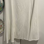 DKNY White Knee Length Dress White Photo 2
