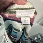 Caslon  Women’s Multicolored Striped Crew Neck Sweater Size 4X NWT Photo 9