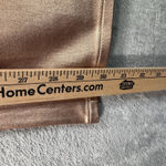 EXPRESS  Metallic Rose Gold Jeans‎ 2R Modern Straight Disco Party Cybercore Photo 12