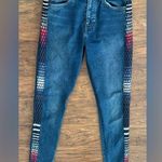 Levi's Anthropologie Made & Crafted High Rise 721 Skinny Jeans Side Stripe 27/30 Photo 0