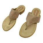 David Tate Pierce Rhinestone Rose Gold Sandal Size 7.5 Photo 1