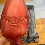 Freebird Misty Ice Tall Black White Gray Western Leather Boots Size 6 Photo 11