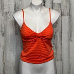 Derek Heart  orange blouse tank top Photo 0