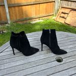 Jessica Simpson Women's Paegye Fringe Stiletto Dress Booties in black size 11 Photo 5