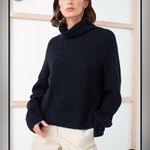 & Other Stories & Other Stories Wool Alpaca Blend Turtleneck Sweater- Size Large Photo 1