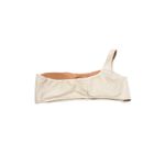 J.Crew Textured One-Shoulder Bikini Top in White Sz 2X NEW Photo 3