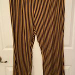 Wearever Palazzo Mustard & Black Striped Pants by size 3X NWOT Photo 2