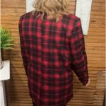 Red and Black Plaid Blazer, women’s, XL Photo 1