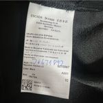 Escada Nayomie ostrich feather embellished top black Sz 32 Photo 6