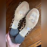 Michael Kors NWOB  Leopard Print Heel w/ Black Leather Bow & Gold Detail Size 8.5 Photo 7