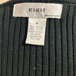 Kikit Women’s Black Faux Fur Black & Brown Y2K Western Style Vest stretchy Size M Photo 5