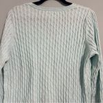 Sonoma Life & Style Ribbed Crewneck Teal XL Photo 6