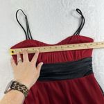 Speechless Y2K  Sz M Babydoll Dress Red Empire Asymmetrical Fairy Whimsy Vampire Photo 11