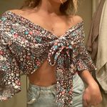 Dalavision V Neck Summer Top Photo 1