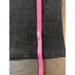 VTG La Belle Just‎ Kidding Glitter Y2K Whimsigoth Top Black Womens Medium Event Size 8 Photo 8