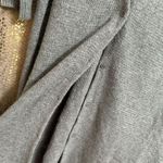 Eileen Fisher  Gray Wool Angora Cashmere Blend Cardigan Sweater Large Photo 4