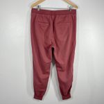 Gap Rib Jogger Pants Drawstring Pockets Cotton Lyocell Lounge Faded Rose Large Photo 2